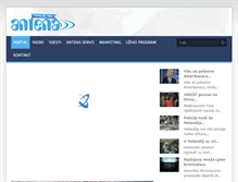 Tablet Screenshot of antena-radio.ba